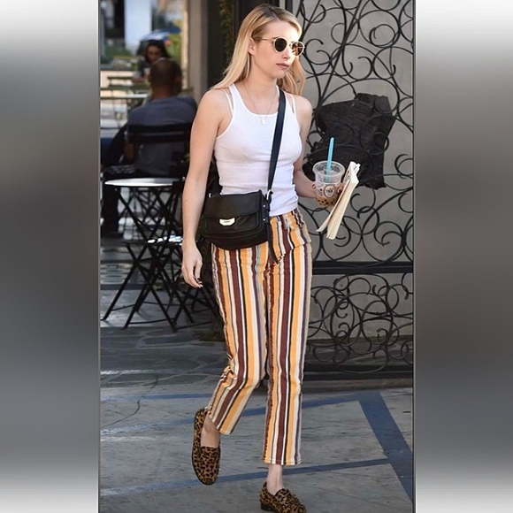 NWT Frame Denim Le High Straight Ankle Jeans in Painterly 24 - Picture 8 of 8